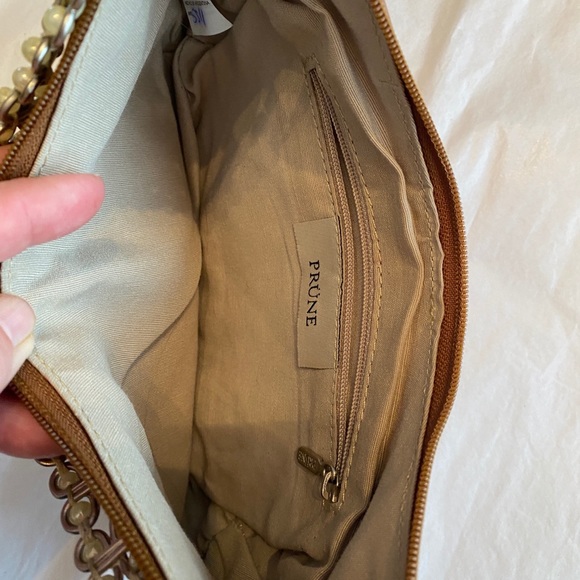 PRUNE leather brown bag - Picture 6 of 7